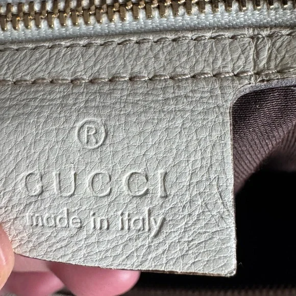 Gucci Brown and Cream Satchel - Picture 3 of 6